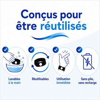 Conçus pour être réutilisés