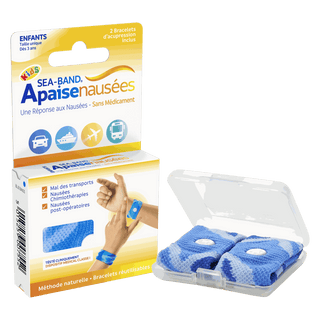 Sea-Band Apaisenausées Enfant — pack coloris bleu