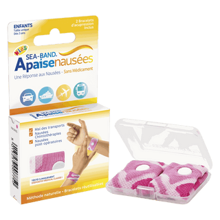 Sea-Band Apaisenausées Enfant — pack coloris rose